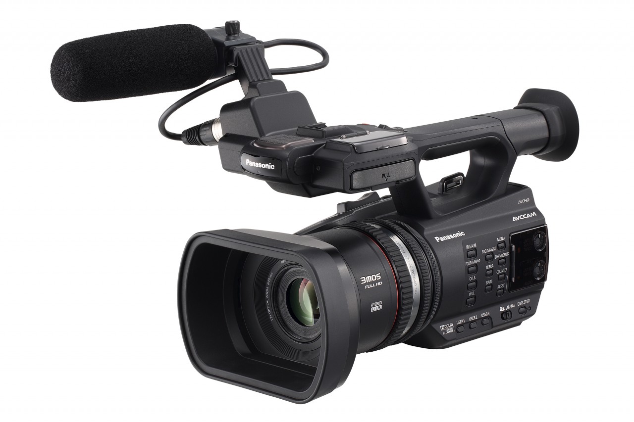 Videocamera HD.